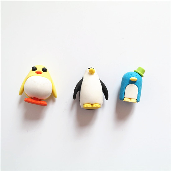 Penguin  Erasers