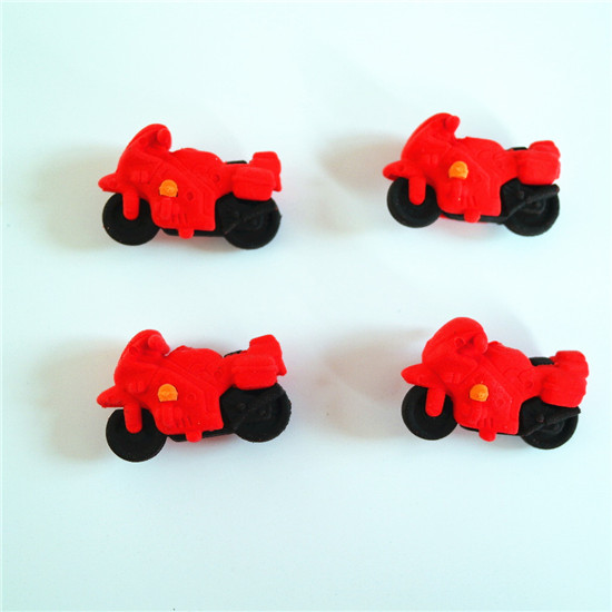 Motorcycle Erasers