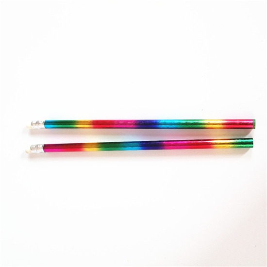 Rainbow Holographic Pencil