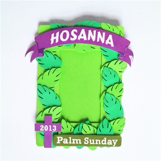 Palm Sunday Picture Frame Magnet Craft Kit